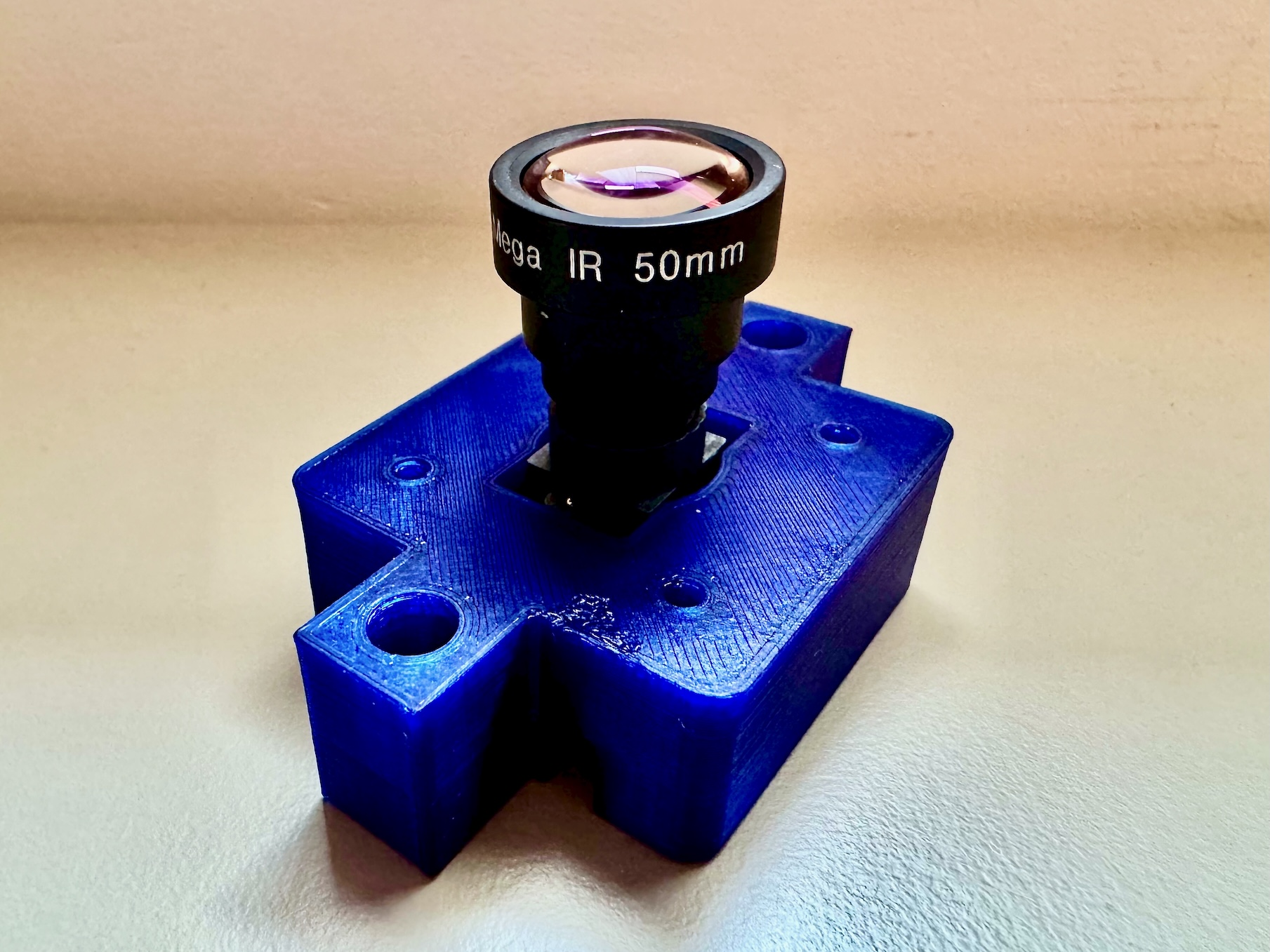 Arducam OV9281 in its 3D-printed case ready to use